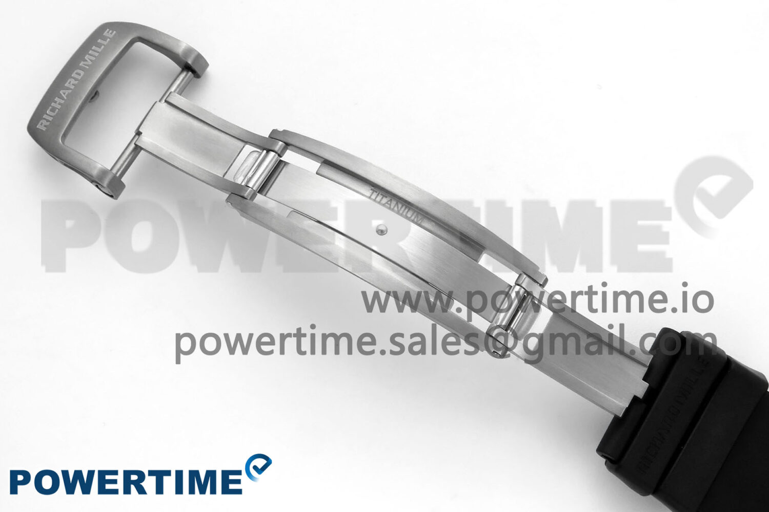 RM055 NTPT UOKF 1:1 Best Edition RG Inner Bezel Black Crown on Black Rubber Strap RMUL2 Super Clone - Image 11