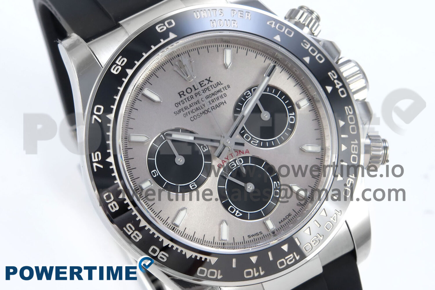 Daytona 126519 SS VSF 1:1 Best Edition 904L Steel Gray Dial on Oysterflex Strap SH4131 - Image 2