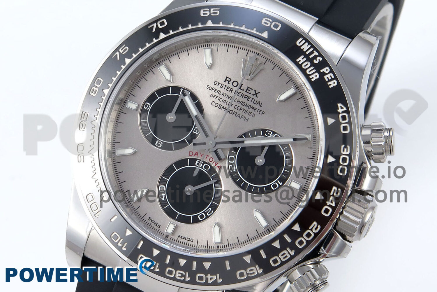 Daytona 126519 SS VSF 1:1 Best Edition 904L Steel Gray Dial on Oysterflex Strap SH4131 - Image 3