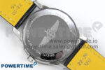 Navitimer 1 SS 38mm TF 1:1 Best Edition White Bezel Blue Dial on Blue Leather Strap A2824 - Image 10