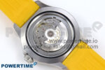 SuperOcean Automatic 42 SS TF 1:1 Best Edition Black Dial on Yellow Rubber Strap A2824 - Image 11