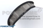RM055 Ti/NTPT UOKF 1:1 Best Edition White/Black Inner Bezel White Crown on White Rubber Strap RMUL2 Super Clone - Image 7