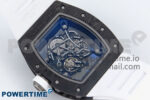 RM055 Ti/NTPT UOKF 1:1 Best Edition White/Black Inner Bezel White Crown on White Rubber Strap RMUL2 Super Clone - Image 8