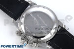 Fifty Fathoms Chrono SS OMF 1:1 Best Edition Black Dial on Black Sail-canvas Strap A7750 - Image 8