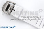 RM055 Ti/NTPT UOKF 1:1 Best Edition White/Black Inner Bezel White Crown on White Rubber Strap RMUL2 Super Clone - Image 9