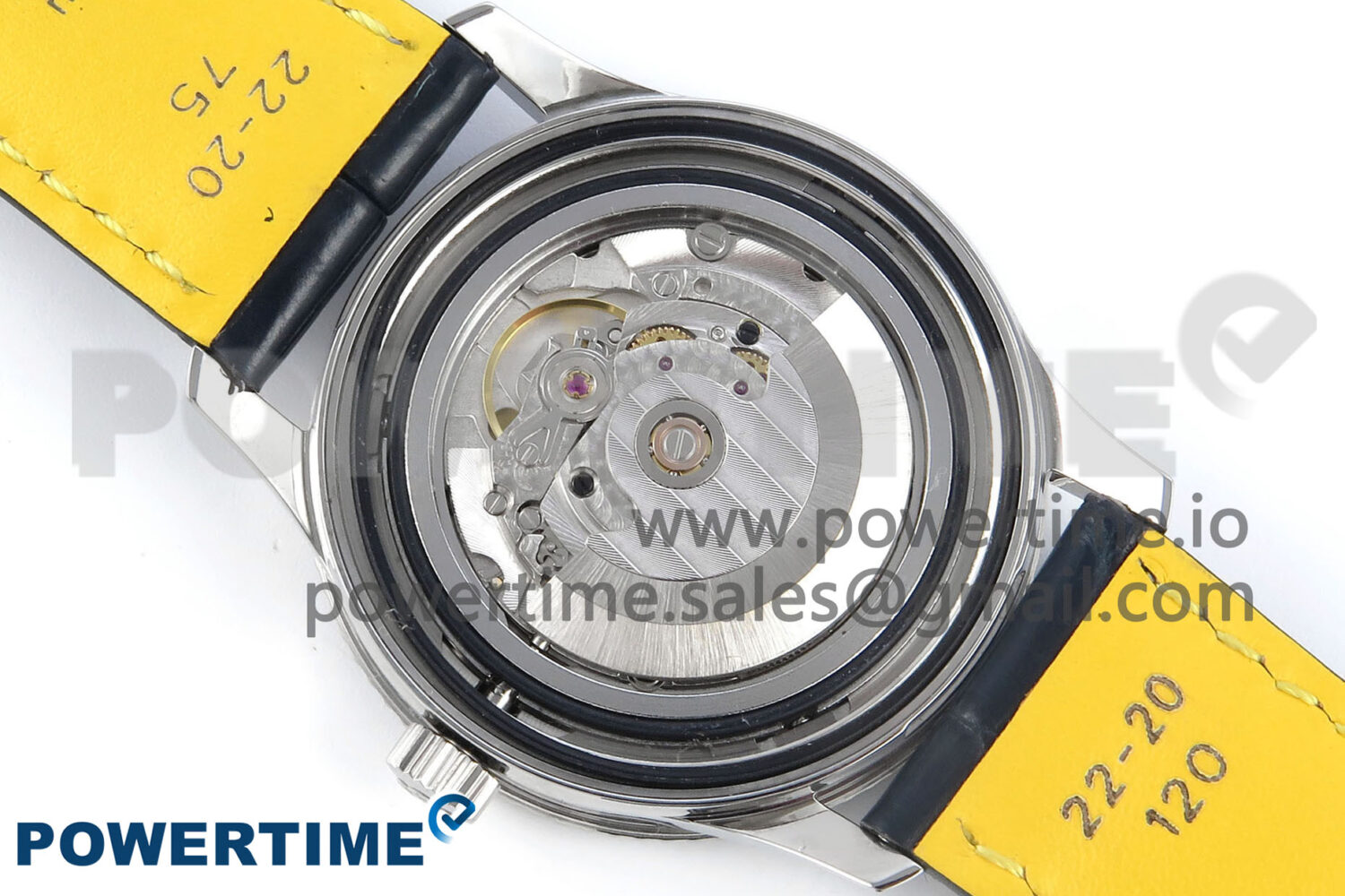 Navitimer 1 SS 41mm TF 1:1 Best Edition White Bezel White Dial on Blue Leather Strap A2824 - Image 9