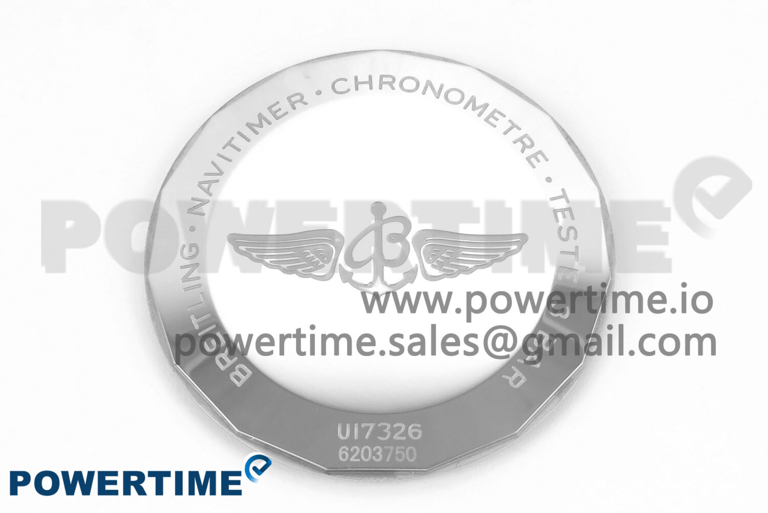 Navitimer 1 SS 41mm TF 1:1 Best Edition White Bezel White Dial on Blue Leather Strap A2824 - Image 13