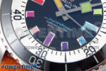SuperOcean Automatic 42 SS TF 1:1 Best Edition Black Dial on Orange Rubber Strap A2824 - Image 5