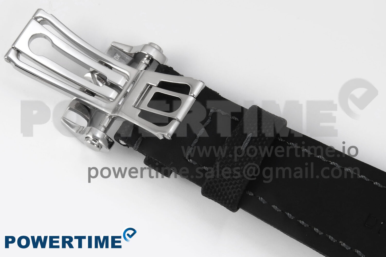 Fifty Fathoms Chrono SS OMF 1:1 Best Edition Black Dial on Black Sail-canvas Strap A7750 - Image 14