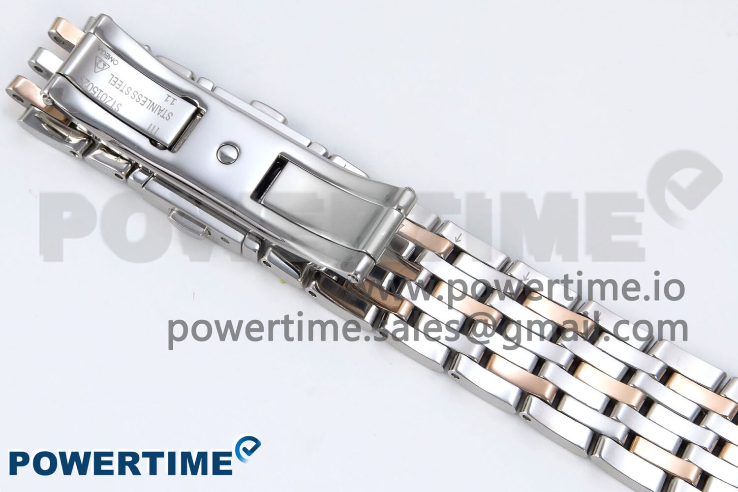 De Ville Prestige Ladies SS/RG VSF 1:1 Best Edition Blue Dial on SS/RG Bracelet A8800 - Image 11