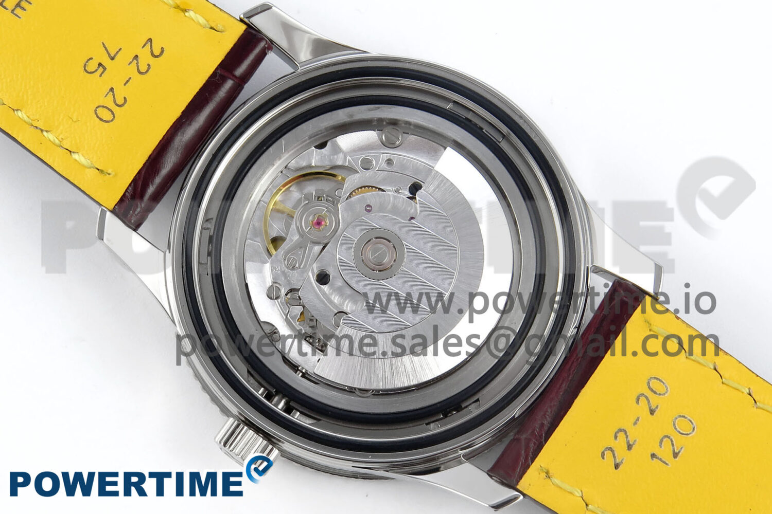 Navitimer 1 SS 41mm TF 1:1 Best Edition White Bezel Blue Dial on Brown Leather Strap A2824 - Image 11