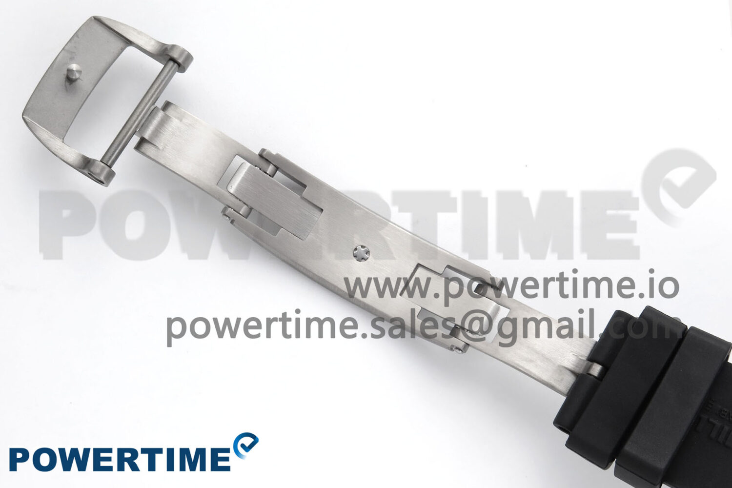 RM055 NTPT UOKF 1:1 Best Edition Blue Inner Bezel Black Crown on Black Rubber Strap RMUL2 Super Clone - Image 12