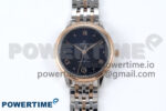 De Ville Prestige Ladies SS/RG VSF 1:1 Best Edition Blue Dial on SS/RG Bracelet A8800