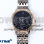 De Ville Prestige Ladies SS/RG VSF 1:1 Best Edition Blue Dial on SS/RG Bracelet A8800