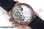 Fifty Fathoms Chrono RG OMF 1:1 Best Edition Black Dial on Black Sail-canvas Strap A7750 - Image 9