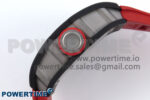 RM055 Ti/NTPT UOKF 1:1 Best Edition Black Inner Bezel Red Crown on Red Rubber Strap RMUL2 Super Clone - Image 6