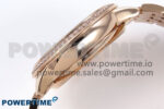 De Ville Prestige Ladies RG VSF 1:1 Best Edition Brown Diamonds Dial on RG Bracelet A8800 - Image 6