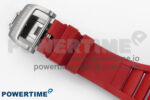 RM055 Ti/NTPT UOKF 1:1 Best Edition Black Inner Bezel Red Crown on Red Rubber Strap RMUL2 Super Clone - Image 9