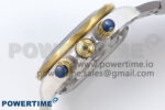 Seamaster 300m Chrono SS/YG OMF 1:1 Best Edition Blue Dial on SS/YG Bracelet A9900 - Image 6