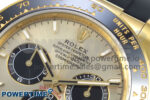 Daytona 126518 YG VSF 1:1 Best Edition 904L Steel YG Dial on Oysterflex Strap SH4131 - Image 4