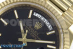 Day Date 40 YG 228238 Noob 1:1 Best Edition Black Stick Dial on President Bracelet A2836 (Gain Weight) - Image 4