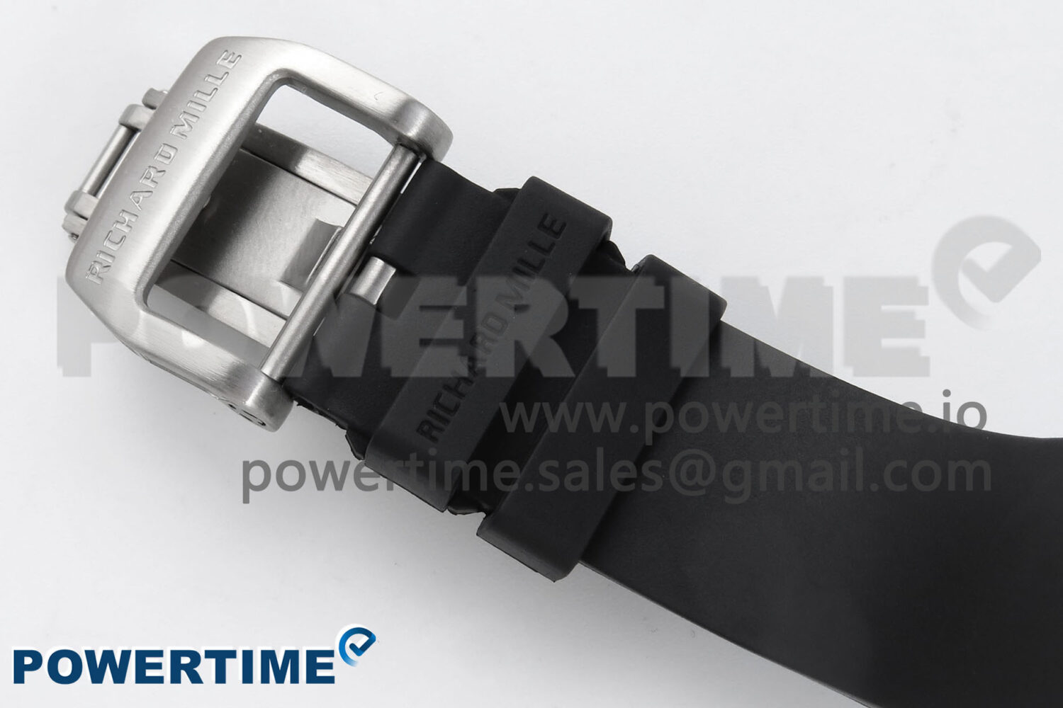 RM027-02 Transparent Tourbillon RMF Best Edition Skeleton Dial on Black Rubber Strap - Image 9