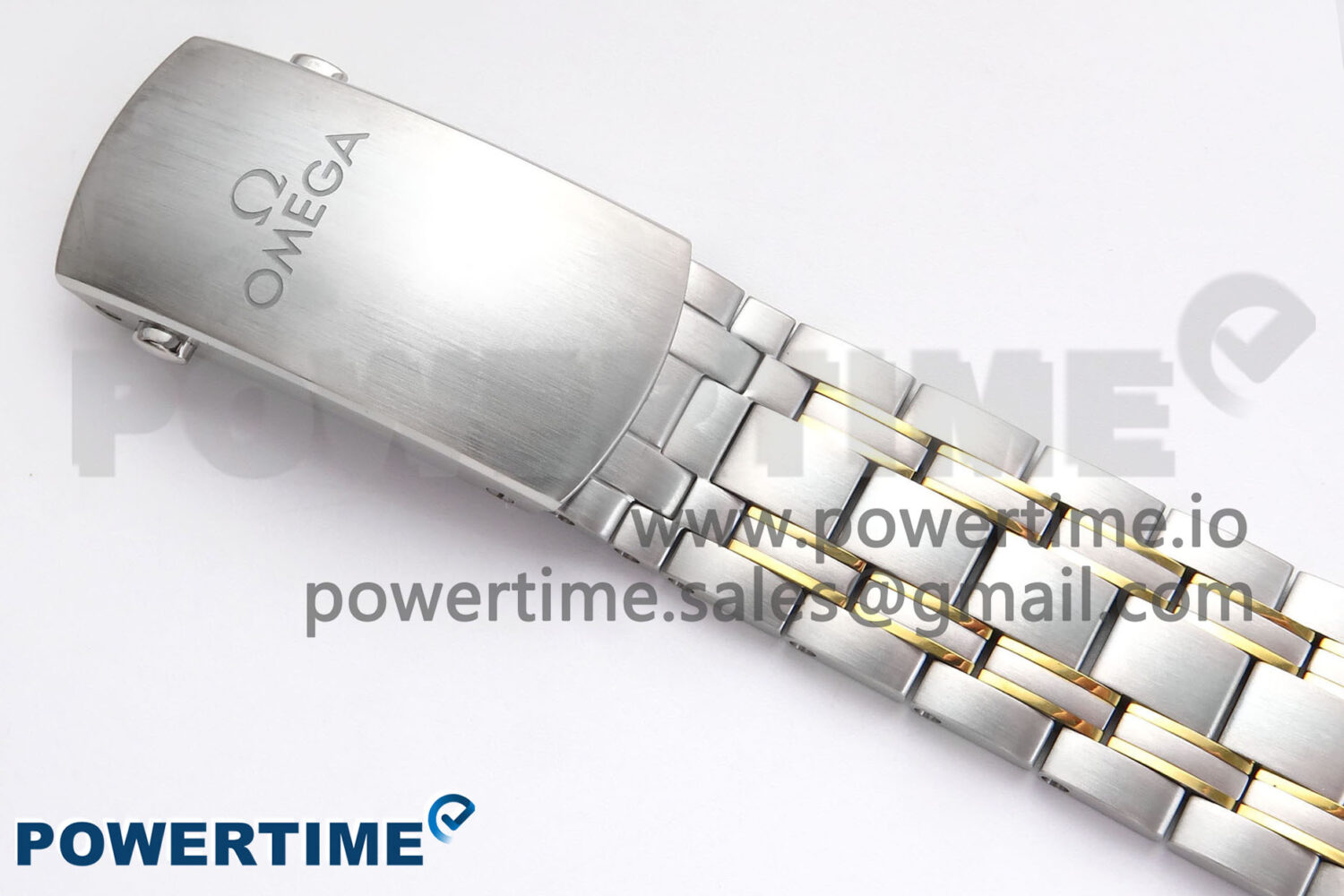 Seamaster 300m Chrono SS/YG OMF 1:1 Best Edition Blue Dial on SS/YG Bracelet A9900 - Image 13