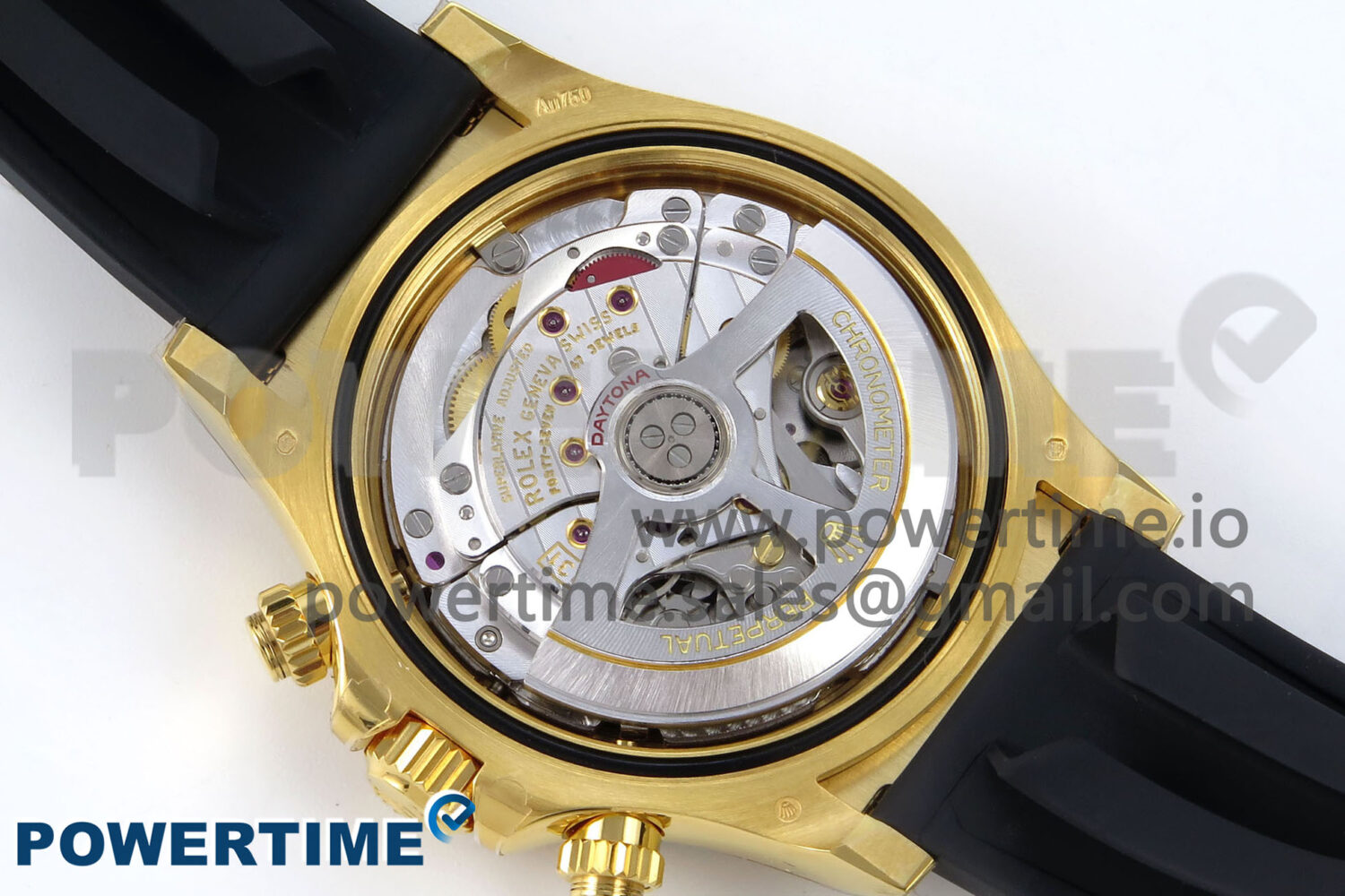 Daytona 126518 YG VSF 1:1 Best Edition 904L Steel YG Dial on Oysterflex Strap SH4131 - Image 9