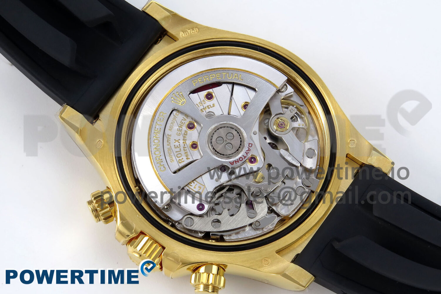 Daytona 126518 YG VSF 1:1 Best Edition 904L Steel YG Dial on Oysterflex Strap SH4131 - Image 10