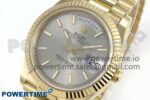 Day Date 40 YG 228238 Noob 1:1 Best Edition Silver Stick Dial on President Bracelet A2836 (Gain Weight) - Image 3