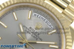 Day Date 40 YG 228238 Noob 1:1 Best Edition Silver Stick Dial on President Bracelet A2836 (Gain Weight) - Image 4