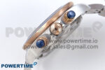 Seamaster 300m Chrono SS/RG OMF 1:1 Best Edition Blue Dial on SS/RG Bracelet A9900 - Image 6