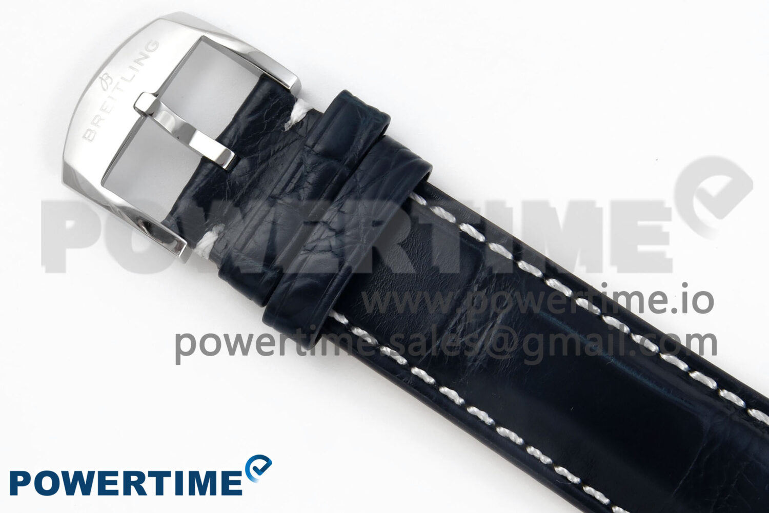 Navitimer 1 SS 41mm TF 1:1 Best Edition White Bezel Blue Dial on Black Leather Strap A2824 - Image 13