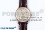 Navitimer 1 RG/SS 41mm TF 1:1 Best Edition White Bezel White Dial on Brown Leather Strap A2824