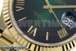 Day Date 40 YG 228238 Noob 1:1 Best Edition Green Ombre Roman Dial on President Bracelet A2836 (Gain Weight) - Image 5