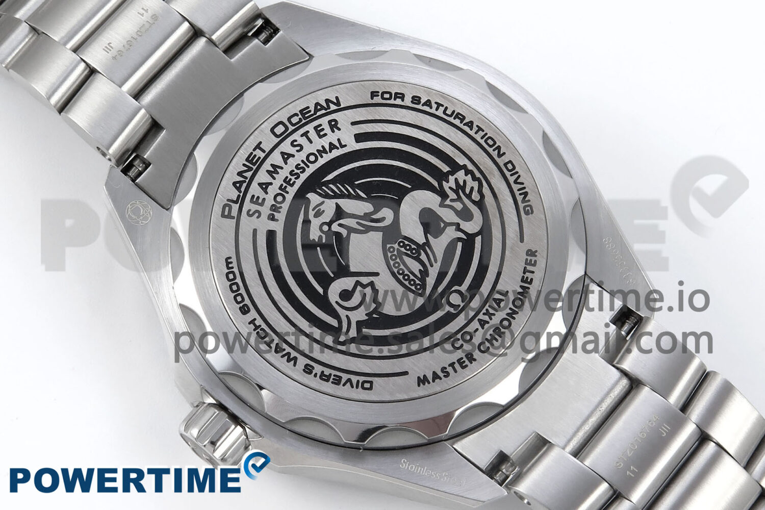 Seamaster 6000M Ultra Deep SS VRF 1:1 Best Edition Deep Blue Dial on SS Bracelet A8912 Super Clone - Image 8
