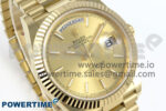 Day Date 40 YG 228238 Noob 1:1 Best Edition YG Stick Dial on President Bracelet A2836 (Gain Weight) - Image 2