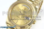 Day Date 40 YG 228238 Noob 1:1 Best Edition YG Stick Dial on President Bracelet A2836 (Gain Weight) - Image 3