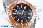 Seamaster 6000M Ultra Deep SS VRF 1:1 Best Edition Gray Dial Orange Bezel on SS Bracelet A8912 Super Clone - Image 2