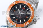 Seamaster 6000M Ultra Deep SS VRF 1:1 Best Edition Gray Dial Orange Bezel on SS Bracelet A8912 Super Clone - Image 3
