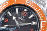 Seamaster 6000M Ultra Deep SS VRF 1:1 Best Edition Gray Dial Orange Bezel on SS Bracelet A8912 Super Clone - Image 4