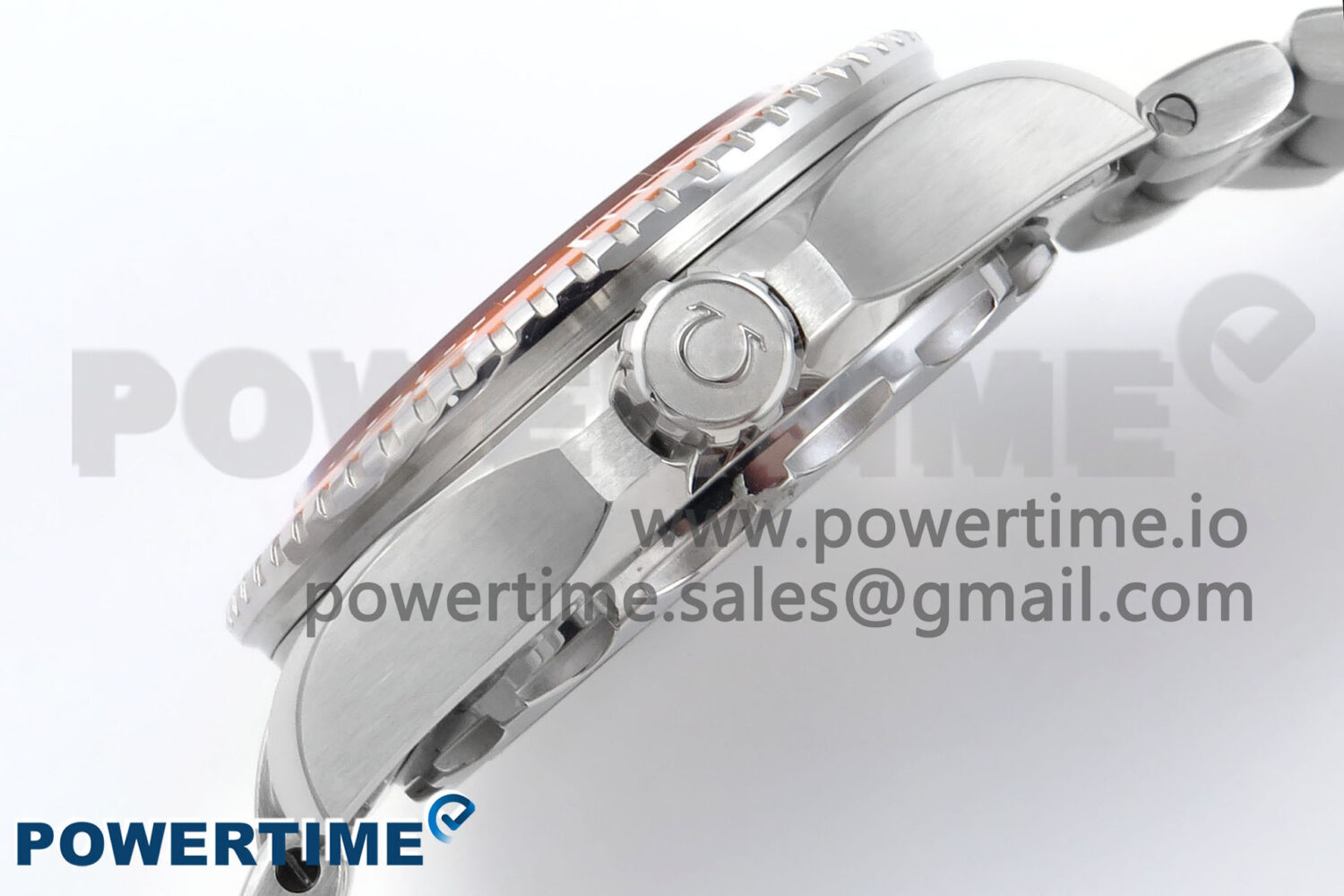 Seamaster 6000M Ultra Deep SS VRF 1:1 Best Edition Gray Dial Orange Bezel on SS Bracelet A8912 Super Clone - Image 6