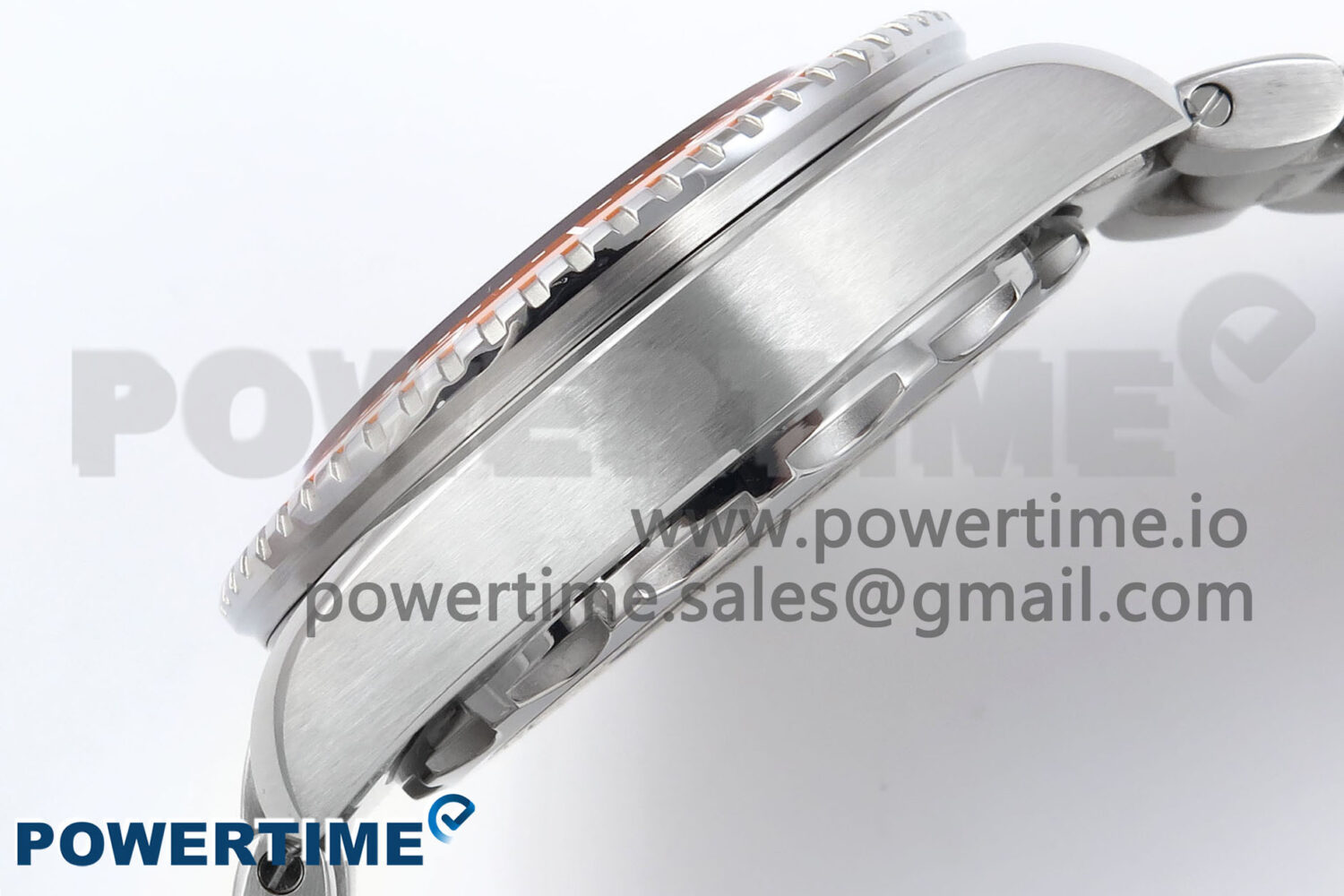 Seamaster 6000M Ultra Deep SS VRF 1:1 Best Edition Gray Dial Orange Bezel on SS Bracelet A8912 Super Clone - Image 7