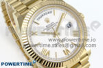 Day Date 40 YG 228238 Noob 1:1 Best Edition White Roman Dial on President Bracelet A2836 (Gain Weight) - Image 2