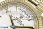 Day Date 40 YG 228238 Noob 1:1 Best Edition White Roman Dial on President Bracelet A2836 (Gain Weight) - Image 4