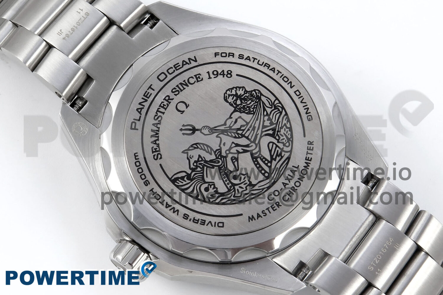 Seamaster 6000M Ultra Deep SS VRF 1:1 Best Edition Deep Sea Dial on SS Bracelet A8912 Super Clone - Image 8