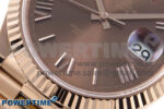 Day Date 40 RG 228235 Noob 1:1 Best Edition Brown Roman Dial on President Bracelet A2836 (Gain Weight) - Image 5