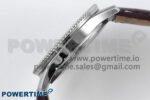 Navitimer 1 SS 38mm TF 1:1 Best Edition White Bezel Blue Dial on Brown Leather Strap A2824 - Image 8