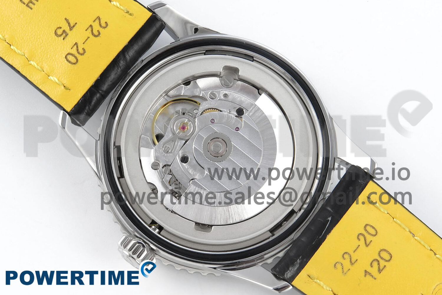 Navitimer 1 SS 41mm TF 1:1 Best Edition Green Bezel Green Dial on Green Leather Strap A2824 - Image 9