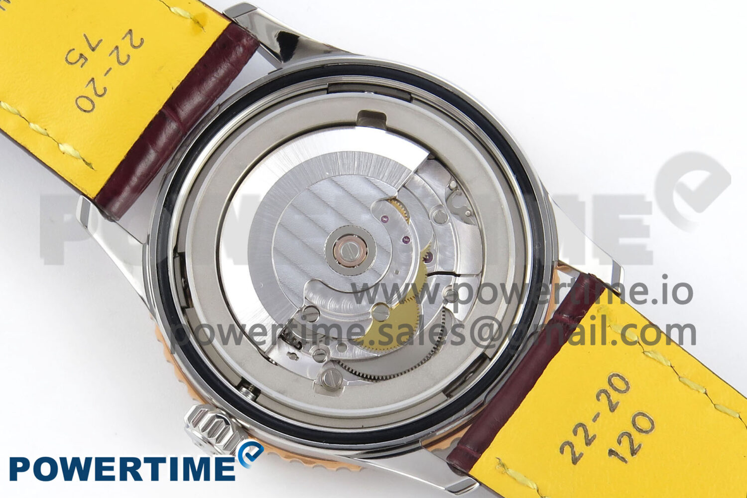 Navitimer 1 RG/SS 41mm TF 1:1 Best Edition White Bezel White Dial on Brown Leather Strap A2824 - Image 12